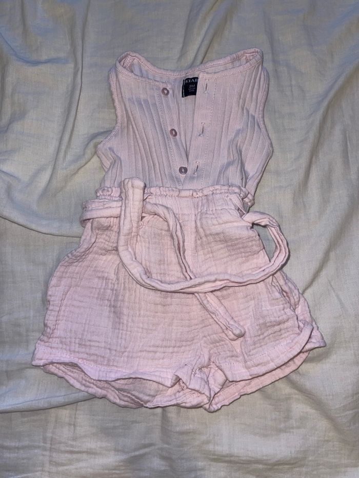 Lots de 6 barboteuses et 1 combi short 3 mois - photo numéro 2