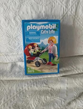 Playmobil - Maman avec Jumeaux et Landau
