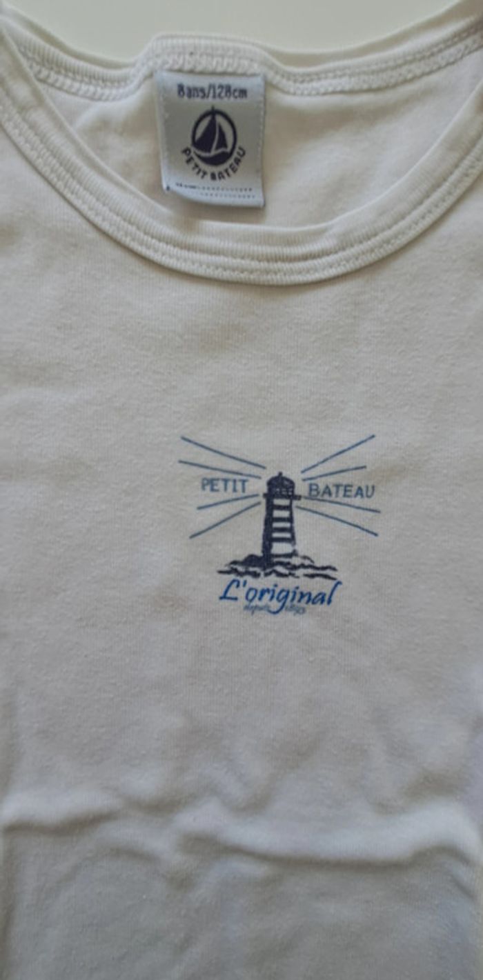 Maillot de corps Petit Bateau 8 ans - photo numéro 3