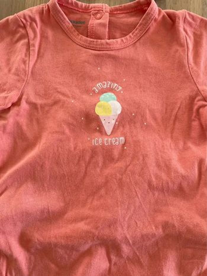 Pyjama fille Vertbaudet 9 mois - photo numéro 2