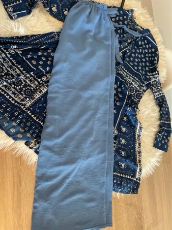Ensemble robe et pontalon large