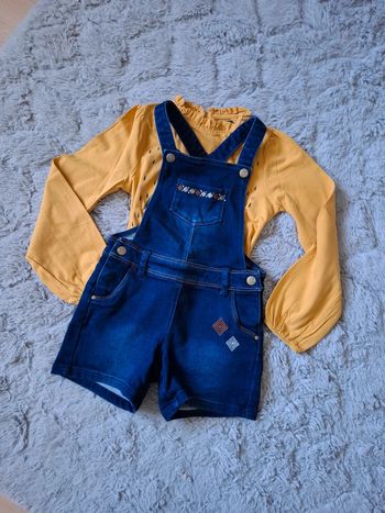 Ensemble salopette et haut 5/6 ans 🌺 orchestra 🌺 excellent état