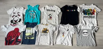 10 t-shirts Taille 4 ans 
