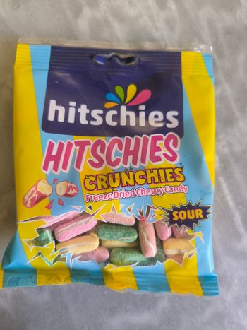Un paquet de Hitschies acidulée crunchies sour en promo 