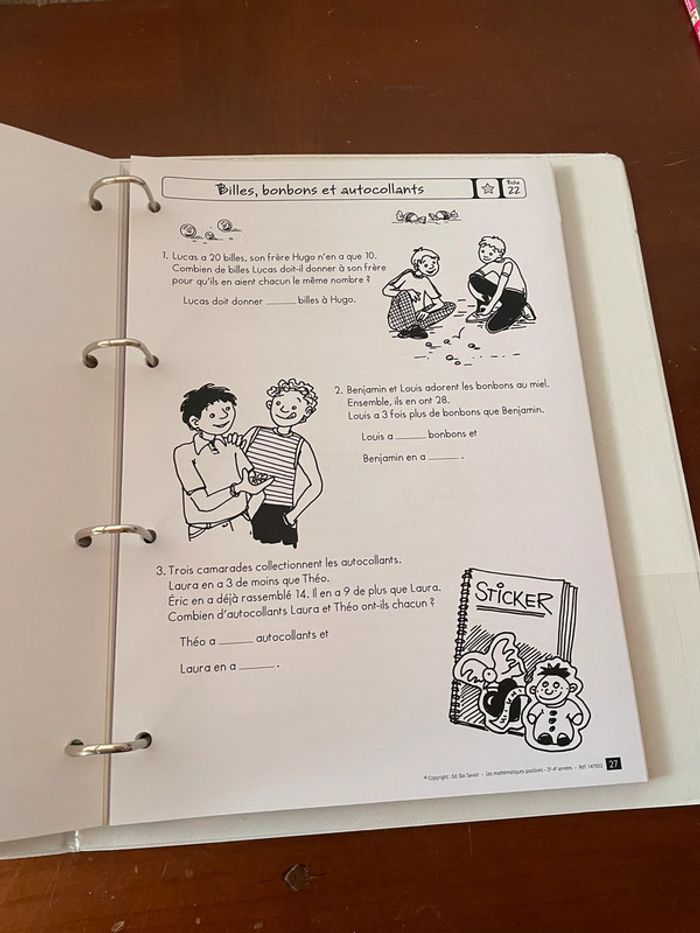 Les mathématiques positives 3 ème et 4 ème année Gai savoir - photo numéro 3