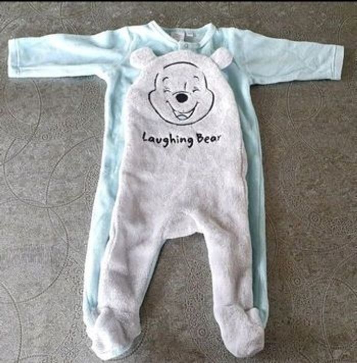 Pyjama 6 mois Disney Baby WINNIE L'OURSON - photo numéro 2