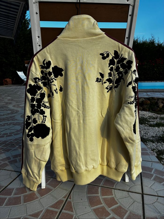 Adidas Originals x ASOS - Veste de survêtement à fleurs brodées - Babeurre - photo numéro 2