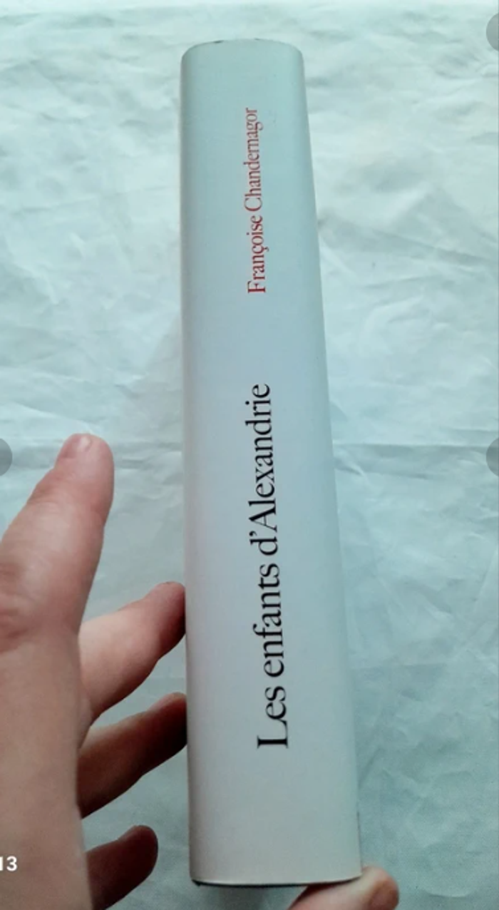 Les enfants d'Alexandrie Françoise Chandernagon - photo numéro 3
