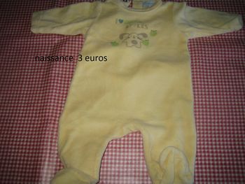 pyjama naissance mixte