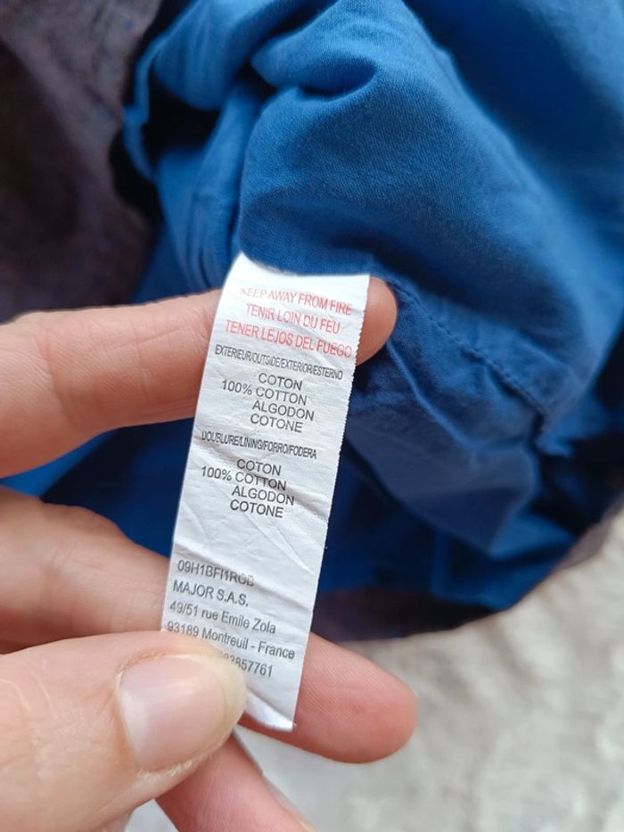 Robe Fille 24 mois Sergent major 100% coton - photo numéro 7