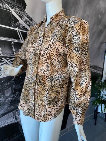 Chemisier à motifs 42/44 voir mesures