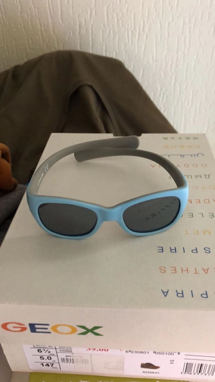 Lunettes bébé vert baudet bleue - photo numéro 2