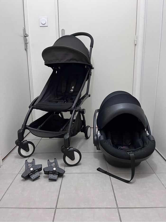 Poussette yoyo cosy pack 6+ noir