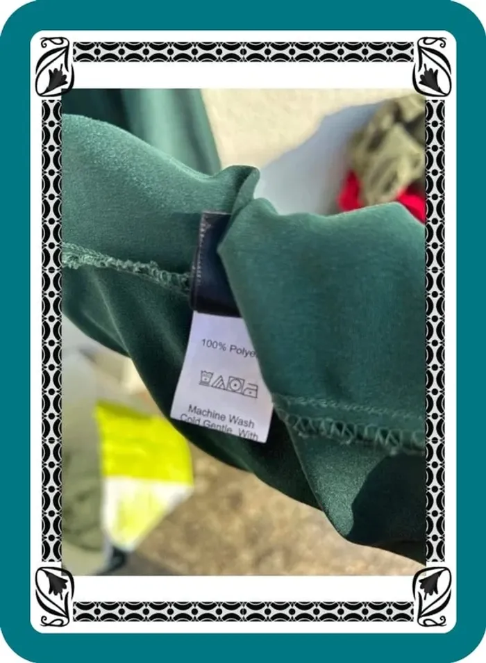 Robe longue verte - photo numéro 5