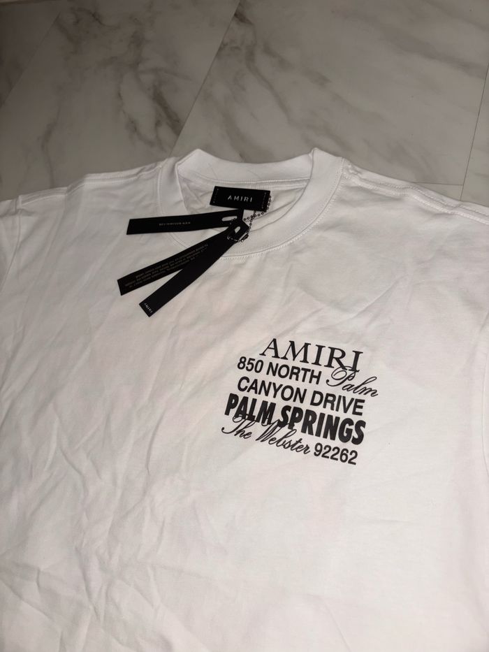 T-shirt AMIRI Palm Springs – Neuf avec étiquette - photo numéro 5