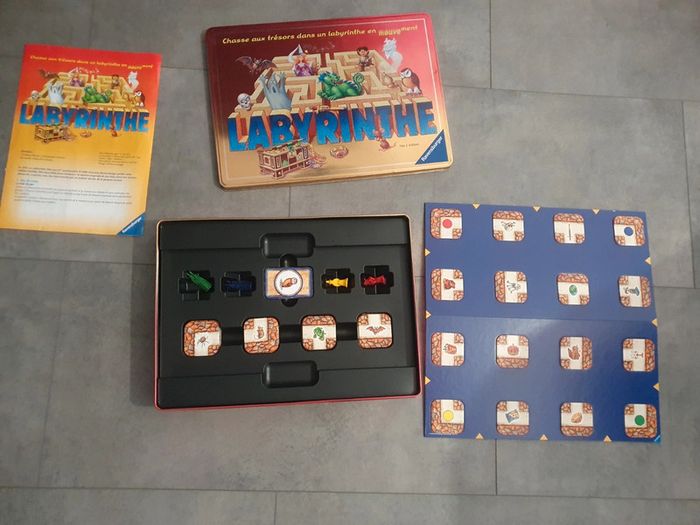 Jeu Labyrinthe Boite Métal - 25e anniversaire - photo numéro 2