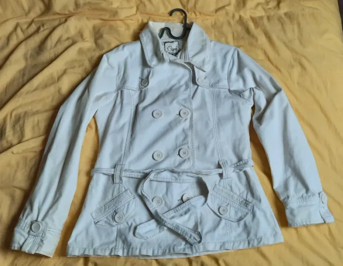Veste printemps été blanche