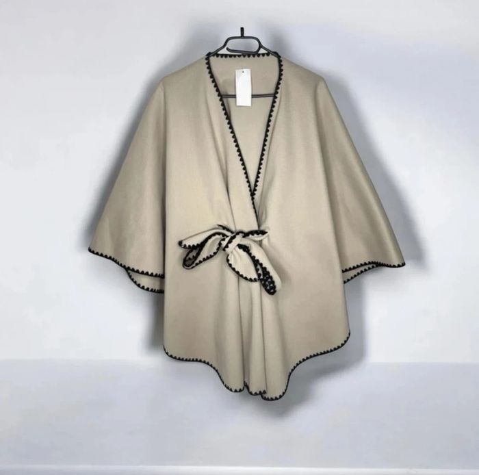 🍂 Magnifique Pancho beige cintré / New Collection T/U 🍂