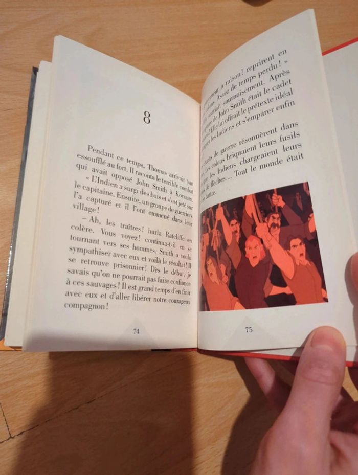 Livre Disney Lecture Pocahontas - photo numéro 3