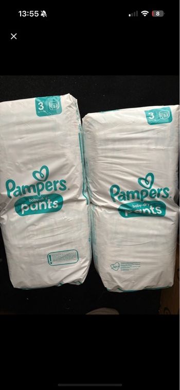 Pampers pants 3