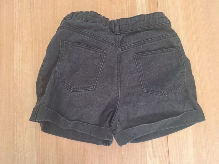 Short en jean noir H&M enfant fille 12/13 ans - photo numéro 2