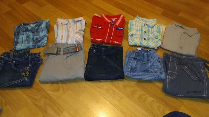 lot garçon 3 ans (été)