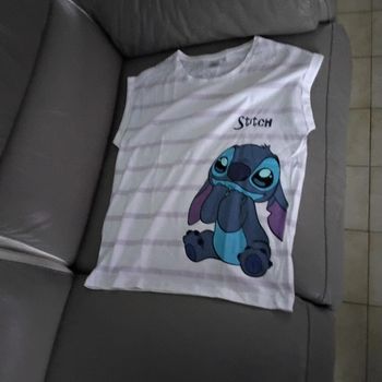Tee shirt stitch  fille ado S Disney Gémo