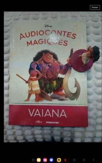 38ėme audioconte magique altaya deagostini disney audio conte compte comte magic livre& figurine