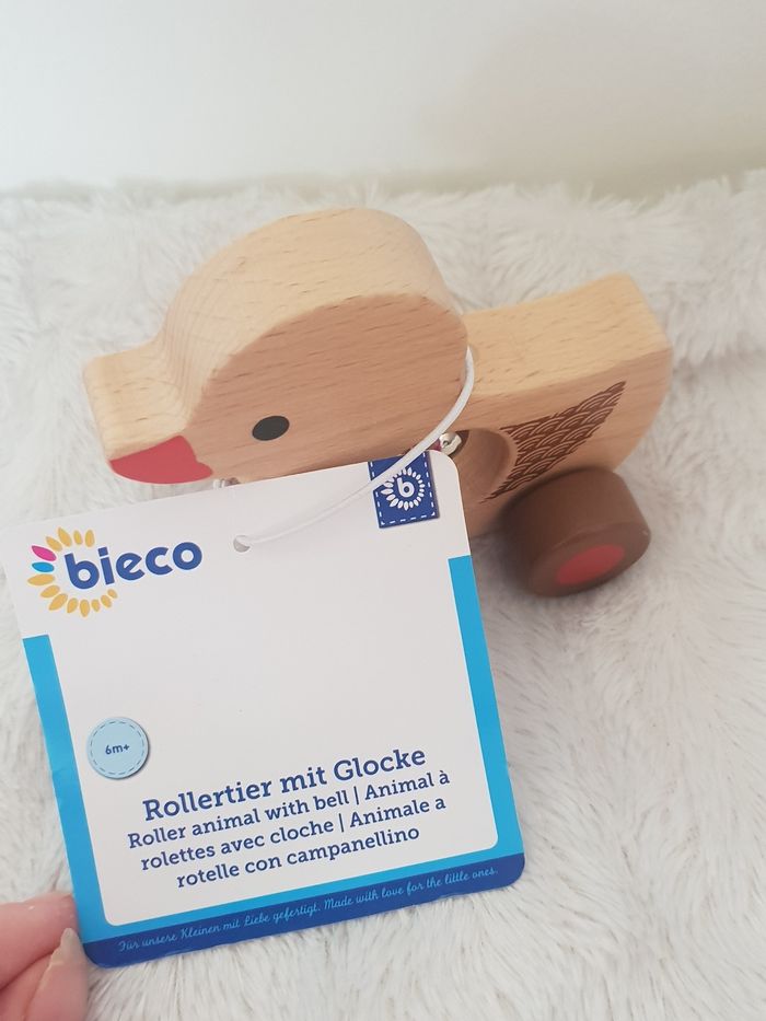 Canard en bois Bieco NEUF - photo numéro 2