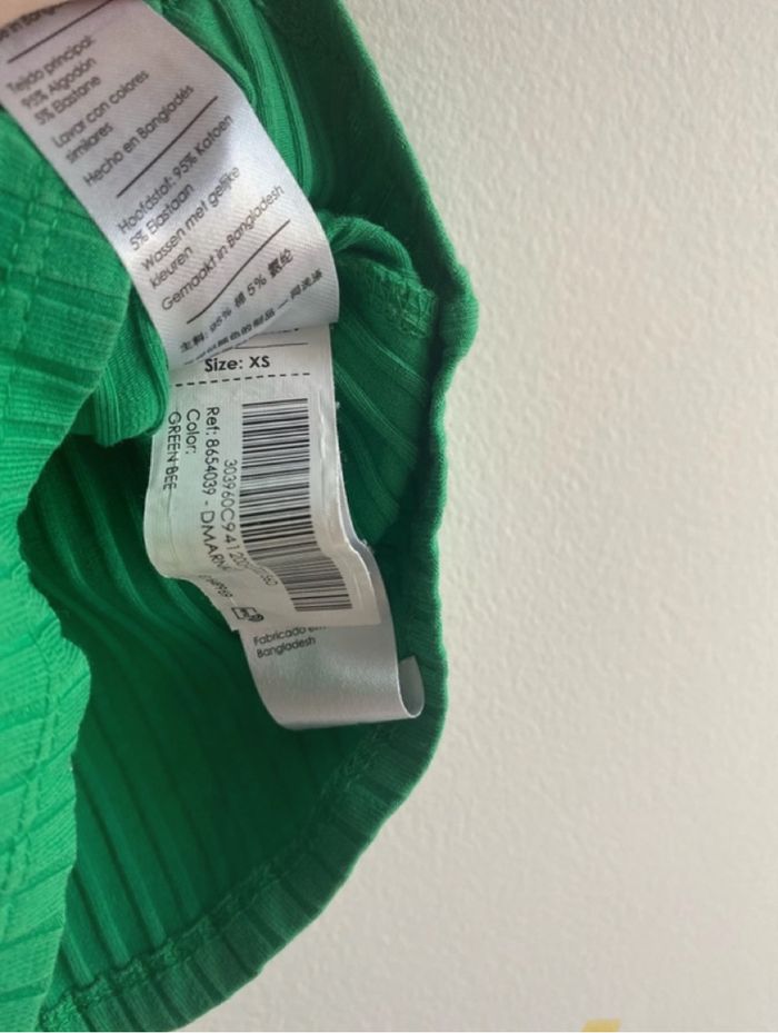 Débardeur / top vert - photo numéro 4