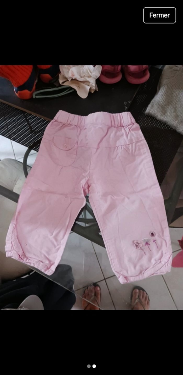 Lots pantalon fin taille 12 mois - photo numéro 2