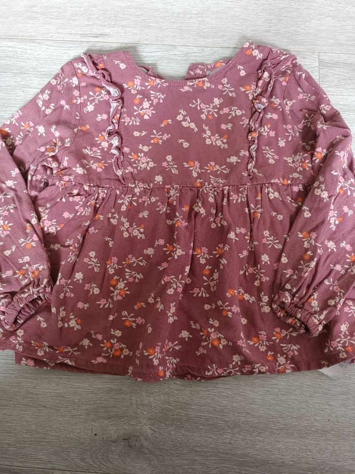 Blouse fleurie