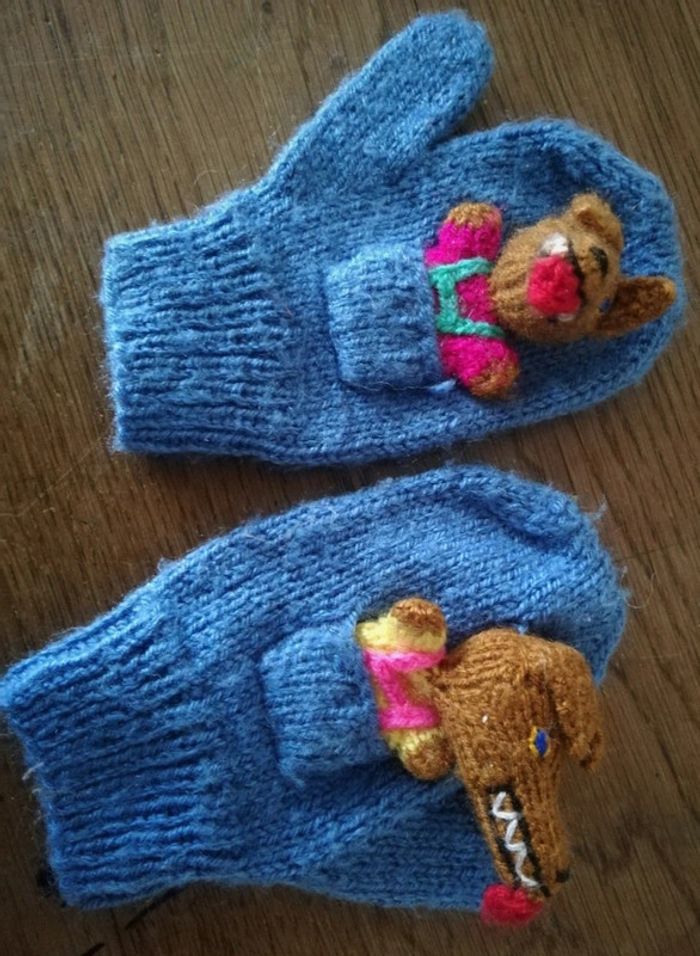 Jolies moufle loup