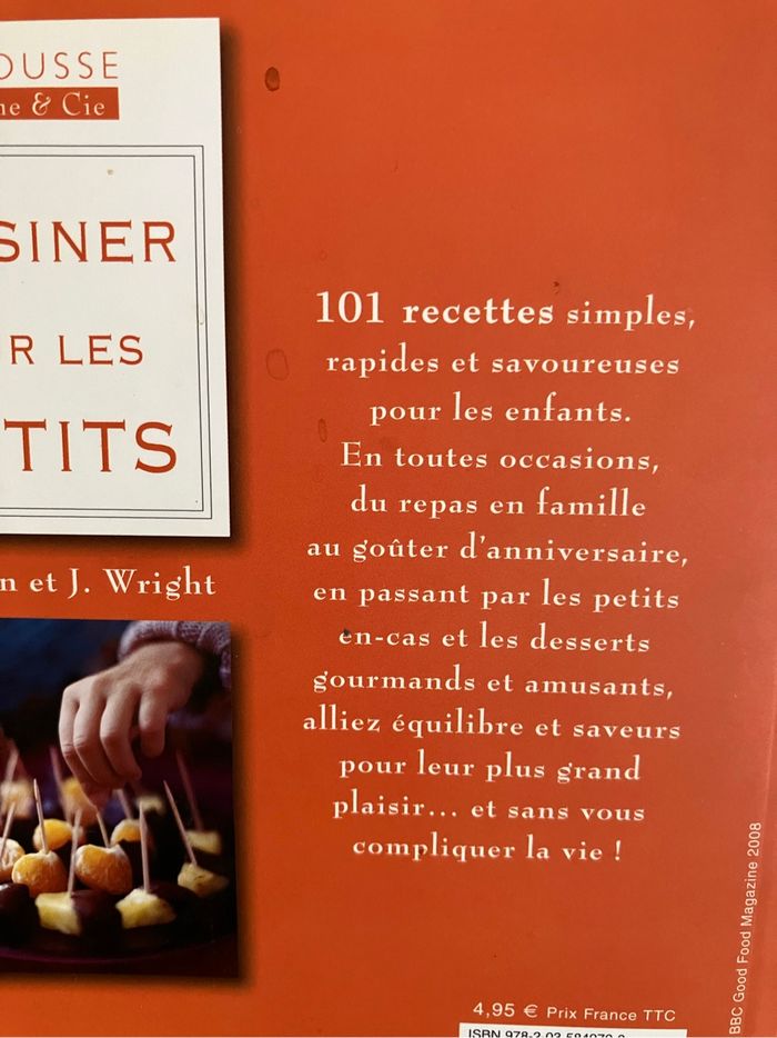 Gros livre Cuisiner pour les petits - photo numéro 3