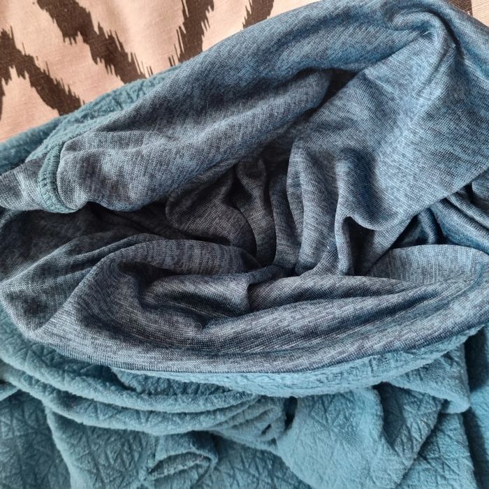 Polaire col roulé effet matelassé bleu wedze Décathlon neuf sans étiquette xl - photo numéro 2