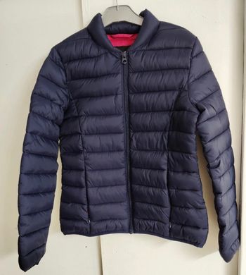 Veste Schott femme bleu marine