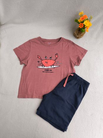 Pyjashort garçon Kiabi 8 ans