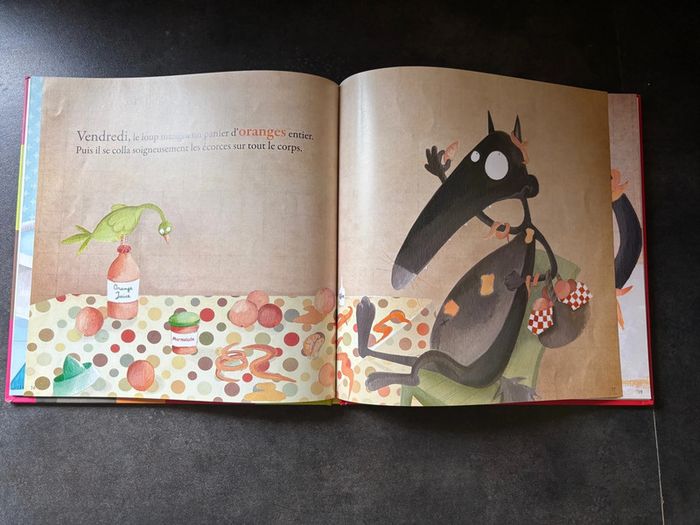 Livre Le loup qui voulait changer de couleur Auzou - photo numéro 3