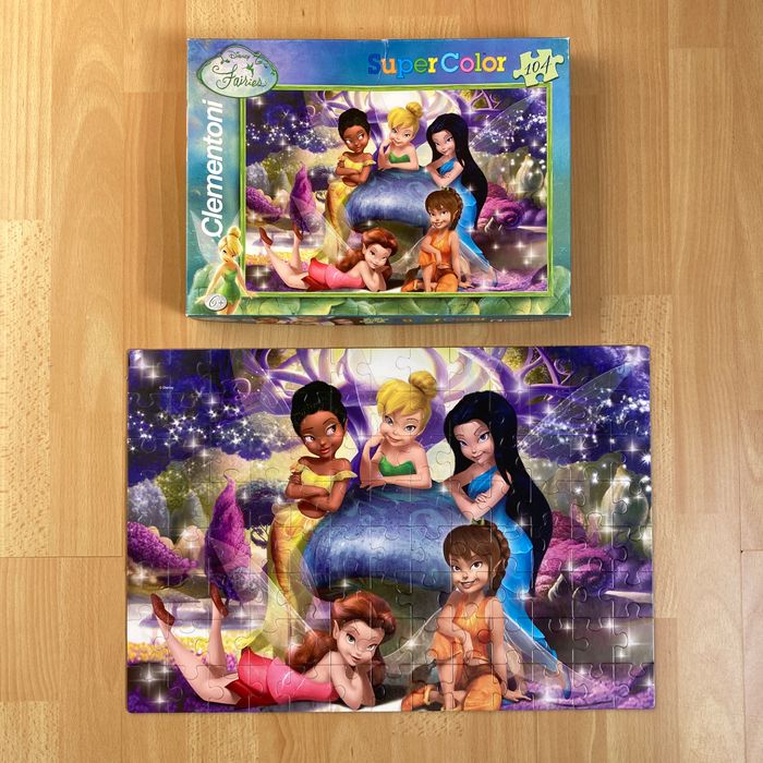 Puzzle Disney Fairies (Fée Clochette) - 104 pièces - Clementoni