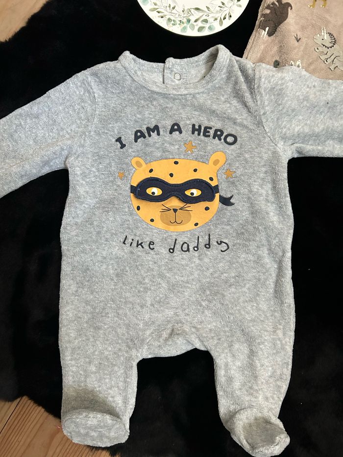 Lot pyjama en velours - photo numéro 2