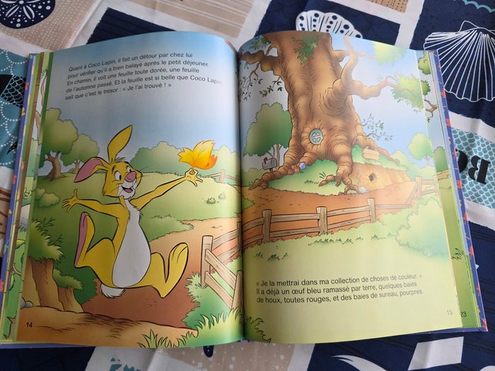 LIVRE DISNEY WINNIE L'OURSON LE TRÉSORS DORÉ NEUF  COMPORTE 32 PAGE MARQUE HACHETTE - photo numéro 8