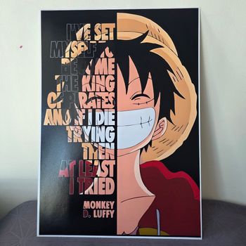 Affiche déco style manga 