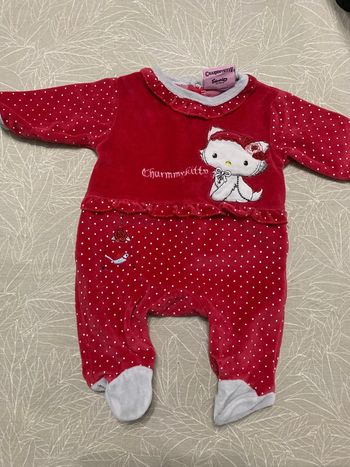Pyjama fille grenouillère 1 mois