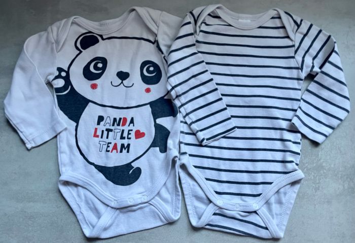 Lot 2 bodys 6 mois C&A