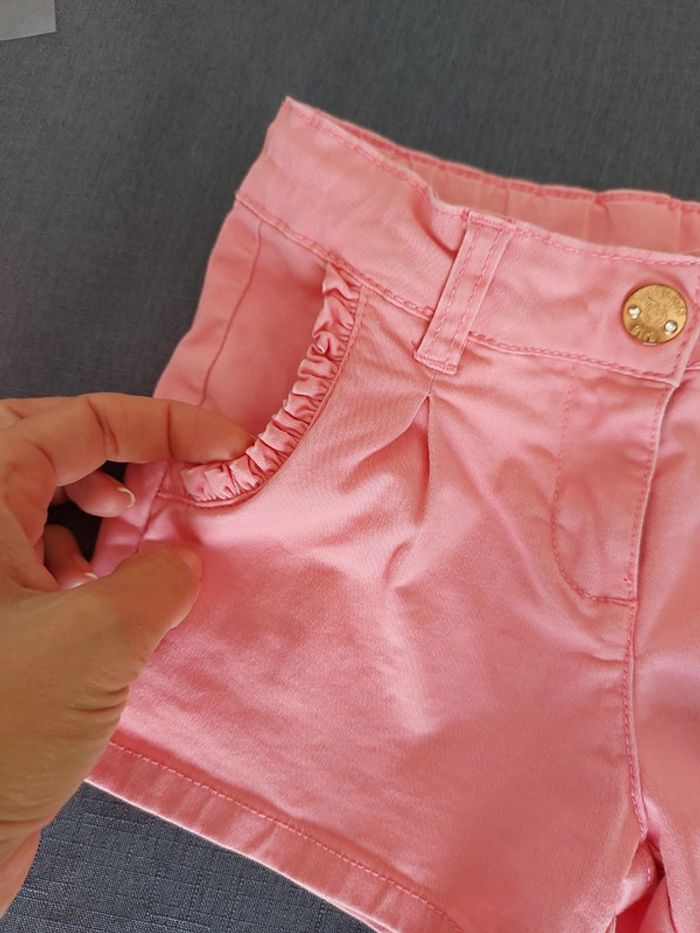 Short en coton rose Orchestra 5 ans - photo numéro 4