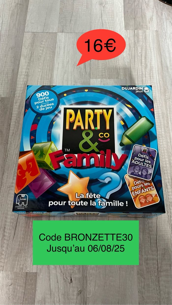 Jeu party et family