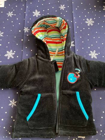 Veste velours Bébé 6 mois 