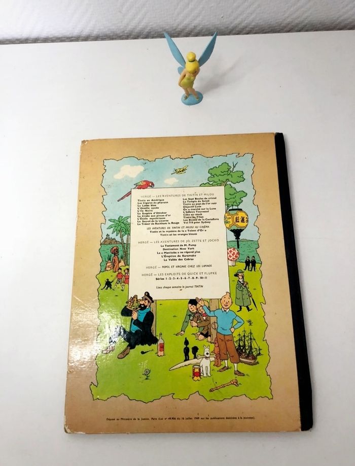 Tintin  les 7 boules de cristal - photo numéro 2