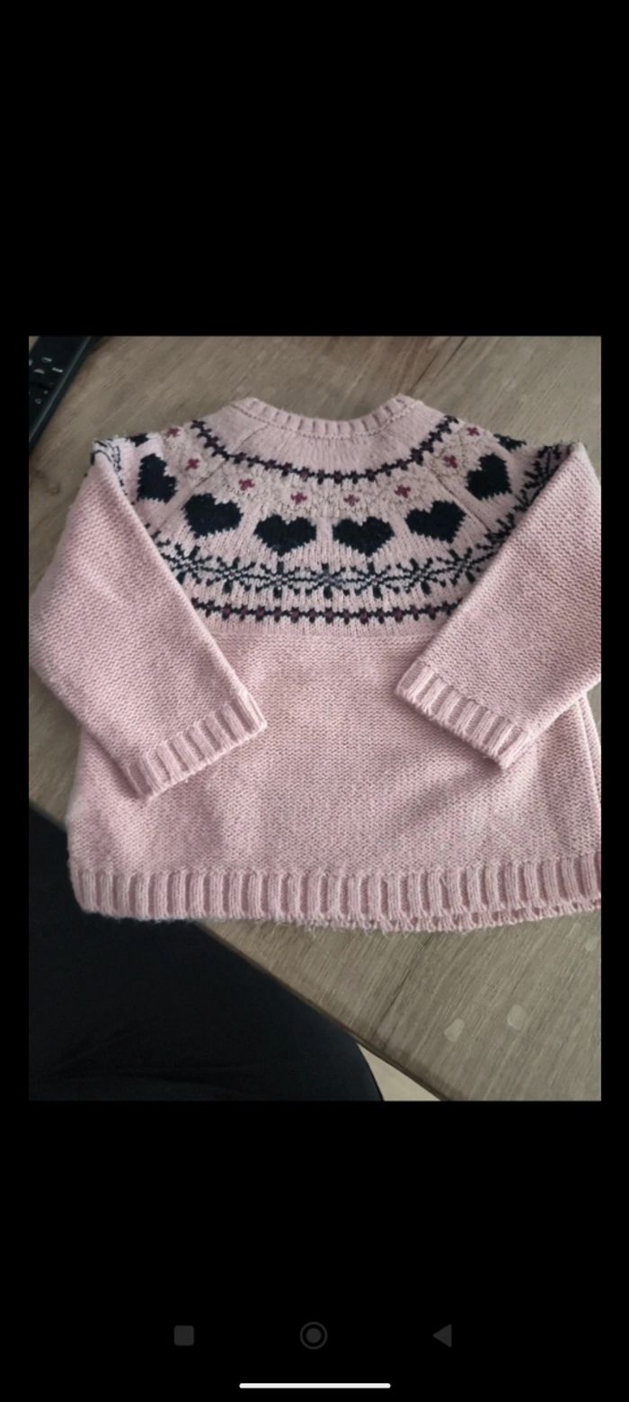 Pull mes p'tits cailloux 18 mois - photo numéro 3