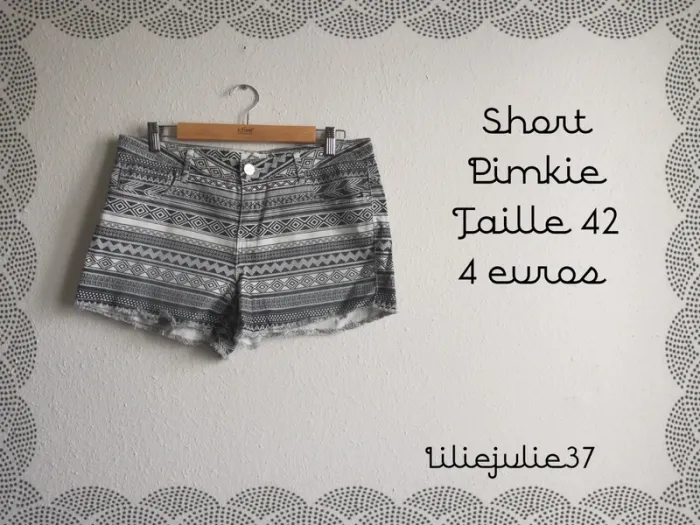 Short Pimkie taille 42